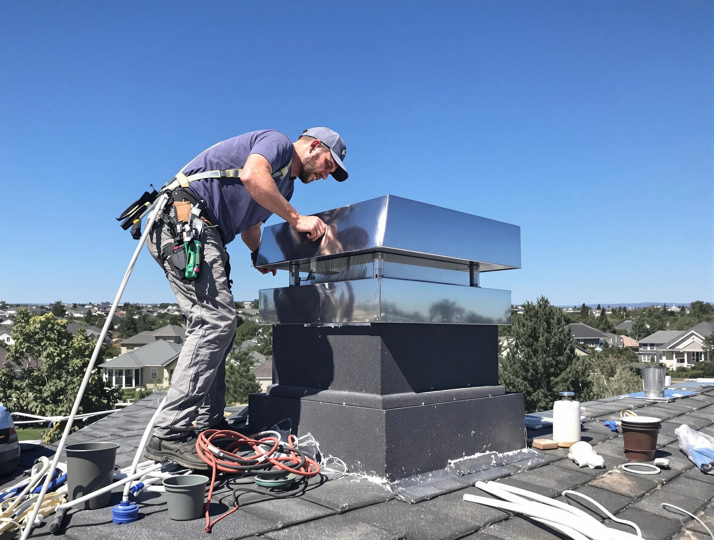 Chimney Cap Services service in White Bluff, TN